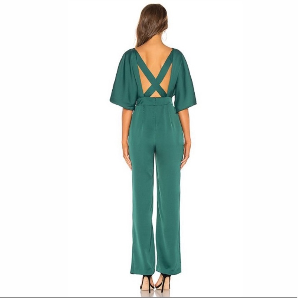NBD Emerald Green Jumpsuit